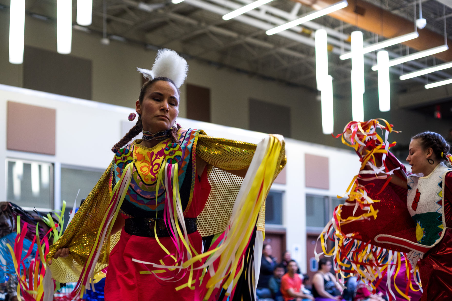 Pow wow female dancer MOSES